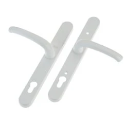 Yale White UPVC Straight Lock Door Handle
