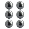 Zinc Alloy Chrome Effect Round Furniture Knob (Dia)32mm, Pack Of 6 -WoodDepot Shop zinc alloy chrome effect round furniture knob dia 32mm pack of 605166992 02c