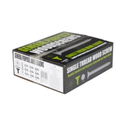 Zinc PZ Self-countersunk Zinc-plated Carbon Steel (C1022) Flooring Screws Trade Case, Pack Of 1400 -WoodDepot Shop zinc pz self countersunk zinc plated carbon steel c1022 flooring screws trade case pack of 14005057741322095 08c